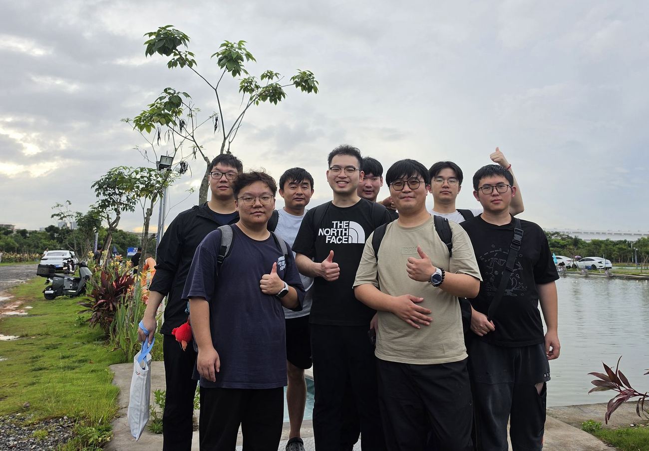 The group on an outdoor trip