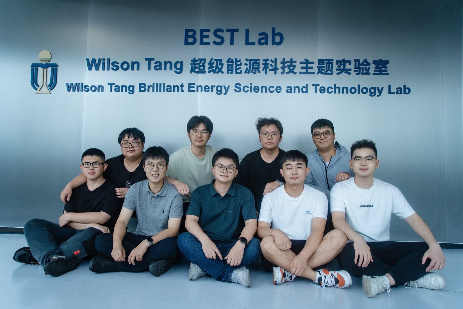 Group members together
